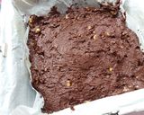 Foto del paso 3 de la receta: Brownie con mantequilla de cacahuete y cheesecake (sin azúcar)