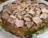 Foto del paso 4 de la receta: Torta de panqueques de verduras