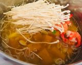 Hình bước làm 2 của món Canh tôm bí đỏ tại Tokyo