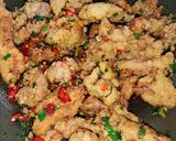 Foto langkah ke 7 dari resep Udang Cabe Garam.