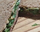 Foto del paso 8 de la receta: Sándwich de miga de Rúcula y Jamón crudo