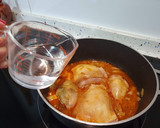 Foto del paso 5 de la receta: Pollo a la cerveza con judías verdes
