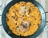 Foto del paso 7 de la receta: Arroz con codorniz y seta shimeji