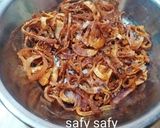 A picture of step 1 of Alexandrian Koshari with Curry.