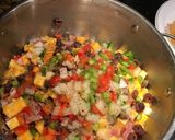 A picture of step 2 of Antipasto Salad.