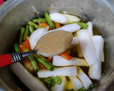 A picture of step 5 of Sambar with winter vegetables(One pot no onion no garlic sambar).