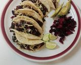 Foto del paso 4 de la receta: Tacos de flor de jamaica y carne seca