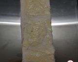 A picture of step 2 of Pinwheel Sandwich - Butter & Jam.