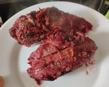 Foto del paso 6 de la receta: Berenjena🍆en salsa ahumada con champiñones🍄y remolacha🍄
