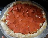 Foto del paso 17 de la receta: Pizza de pepperoni con orilla rellena