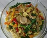 Foto langkah ke 10 dari resep #3. Oseng Campur Aduk (Jamur, Bakso, Janten Kacang, Cambah Dele).
