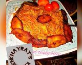 A picture of step 3 of Brown spaghetti recipe# team Katsina.