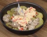 Foto del paso 7 de la receta: Pechuga de pollo con papas y queso manchego