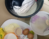 A picture of step 2 of Naan Bread.