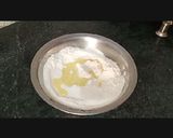 A picture of step 2 of Sweet Shankarpali.