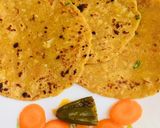 A picture of step 5 of Sama flour mazza flour mix vegetables paratha# millets.