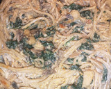 Foto del paso 6 de la receta: Pasta con espinacas y almendras