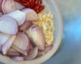 Gambar langkah 2 resipi Buncis, Tauhu Telur & Cendawan Sos Tiram.