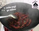 A picture of step 4 of Spicy chillie.
