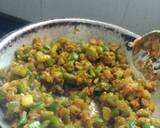 Cucumber- Capsicum Sabji recipe step 7 photo