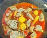 Hình bước làm 8 của món Mì Quảng chả cá thác lác