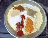 A picture of step 2 of Aloo Bhujiya (Aloo Sev).
