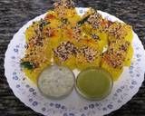 Dhokla#Snack Recipe Contest#4 week challenge recipe step 5 photo