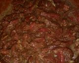 A picture of step 1 of Beef Shawarma.