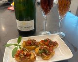A picture of step 5 of Easy Italian Tomato Bruschetta.