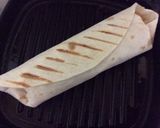 A picture of step 5 of Chicken Wraps.