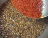 A picture of step 2 of Fry daal.