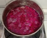 Foto langkah ke 3 dari resep Puding buah naga.