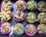 Foto del paso 4 de la receta: Muffins proteicos de zapallitos