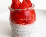 Foto del paso 2 de la receta: Pudding chía de fresas