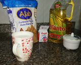 A picture of step 1 of Mahamri#5orlessingredientsrecipecontest#allstarrecipecontest.