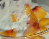 Une image de l'étape 5 de Verrine de chìa et pêche 🍑.