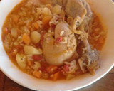 Foto del paso 9 de la receta: Guiso de arroz con patas de pollo