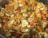 A picture of step 10 of Schezwan Egg Fried Rice.