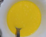 A picture of step 2 of Muskmelon Custard Drink.