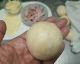 รูปขั้นตอนการทำที่ 6 ของ Pull apart Ham Cheese Bread