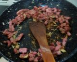 A picture of step 6 of Spinach Linguine.