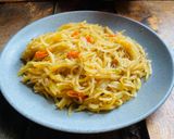 Foto langkah ke 5 dari resep Tumis Pepaya Saus Tiram.