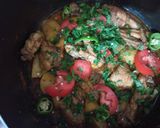 A picture of step 7 of Chicken biryani.