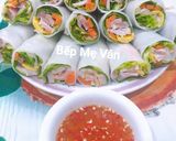 Hình bước làm 6 của món Phở Cuốn Thịt Heo