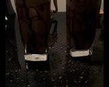 A picture of step 2 of Oreo shake.