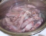 Foto langkah ke 2 dari resep Cumi asin tumis sawi putih - enak.