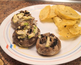 Foto del paso 7 de la receta: Champiñones rellenos 🍄