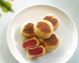 Foto langkah ke 7 dari resep Bakpia Basah Red Velvet.