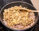 Foto del paso 6 de la receta: Berenjenas rellenas de carne