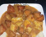 A picture of step 6 of Fried Idli Chat.